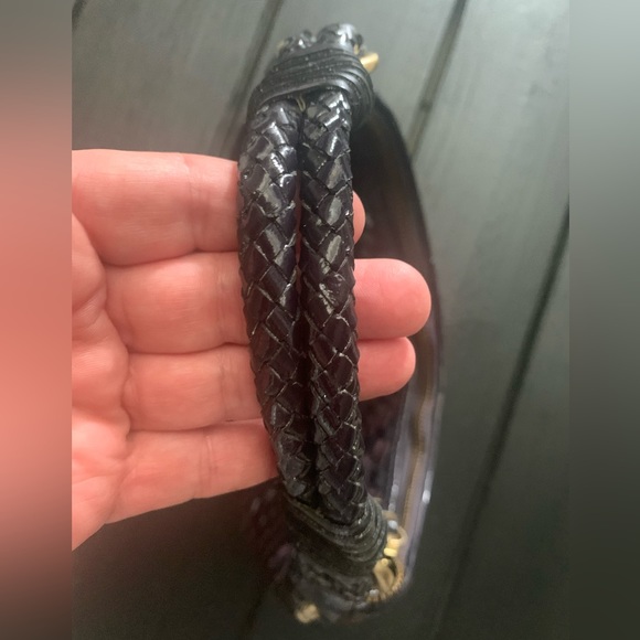 👜👜 Cole Hann From the IMO Collection Genevieve Weave Hobo Bag🐻🐻🐻 - Picture 5 of 9